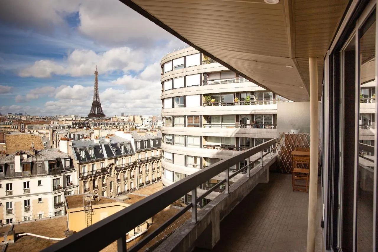 Apartment Appartement Vue Tour Eiffel Paris